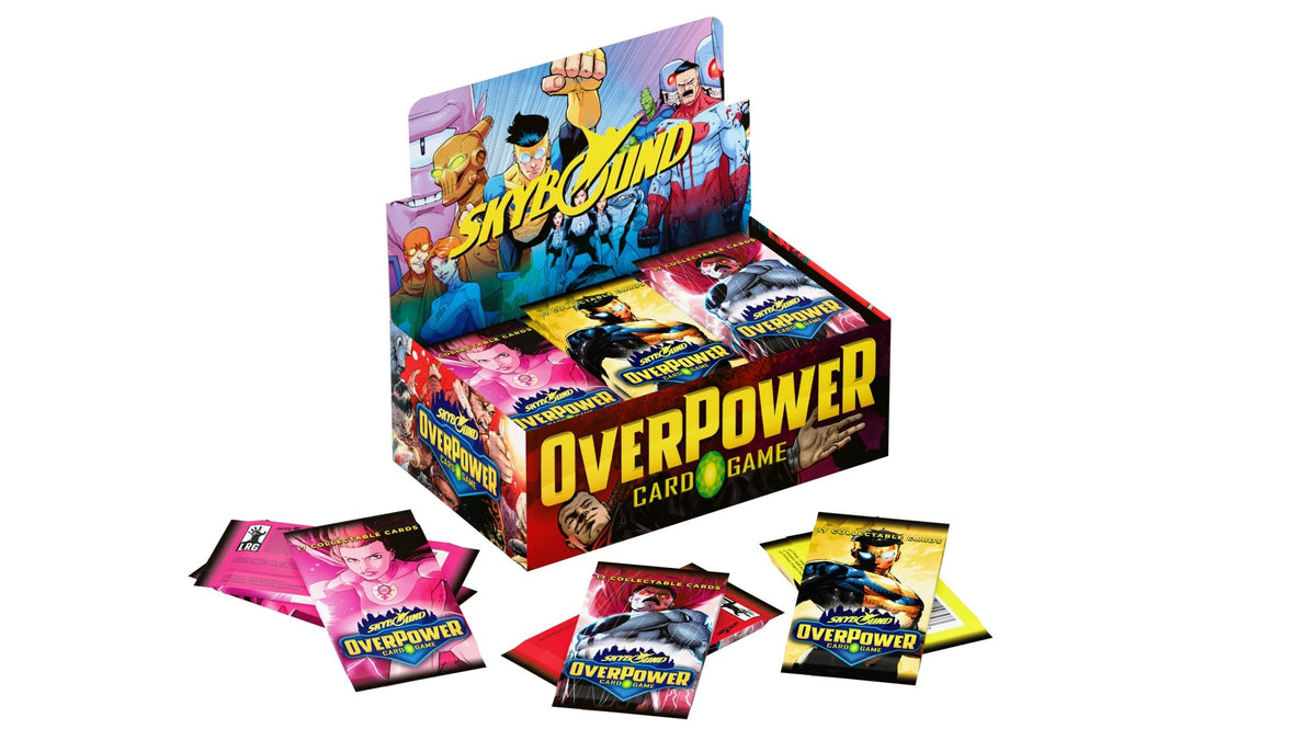 OverPower TCG: Skybound (Invincible & The Walking Dead) Booster Pack Display Box by Lazarus Rising Games | Sensales