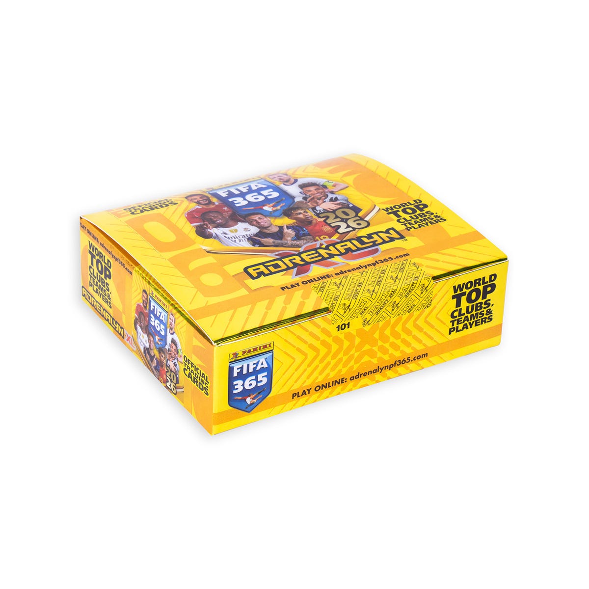 Panini FIFA 365 2026 Adrenalyn XL Soccer Trading Cards Booster Box (24 Packs) by Panini | Sensales
