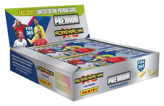 Panini FIFA 365 Adrenalyn XL 2027 Trading Cards Premium Flow Pack Display (10) by Panini | Sensales