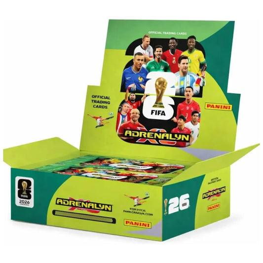 Panini FIFA World Cup 2026 Adrenalyn XL Trading Cards Booster Box (24 Packs) by Panini | Sensales
