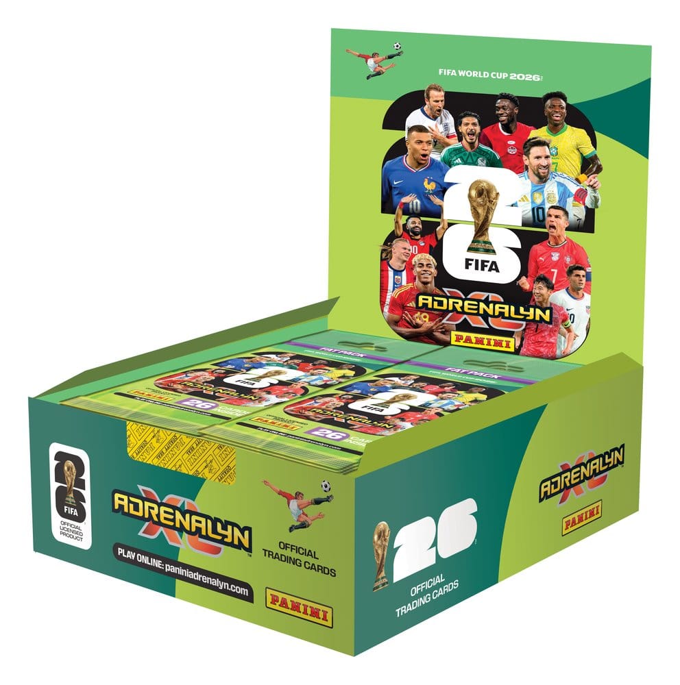 Panini FIFA World Cup 2026 Adrenalyn XL Trading Cards Fatpack Box (10) by Panini | Sensales