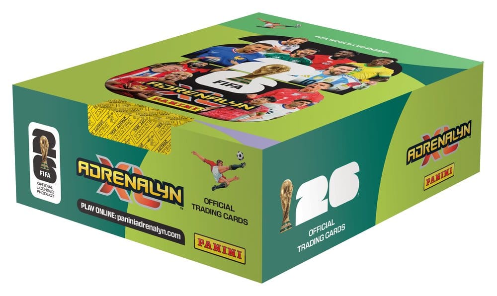 Panini FIFA World Cup 2026 Adrenalyn XL Trading Cards Fatpack Box (10) by Panini | Sensales