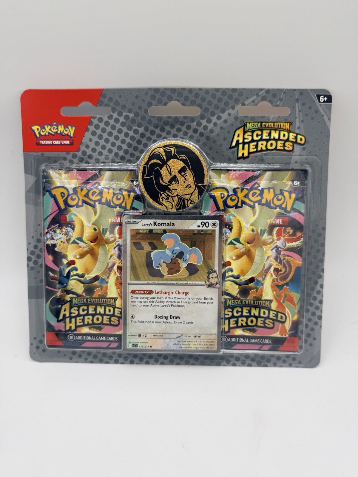 Pokemon Mega Evolution: Ascended Heroes 2 - Pack Blister Collection (LARRY) - NEW by Sensales | Sensales