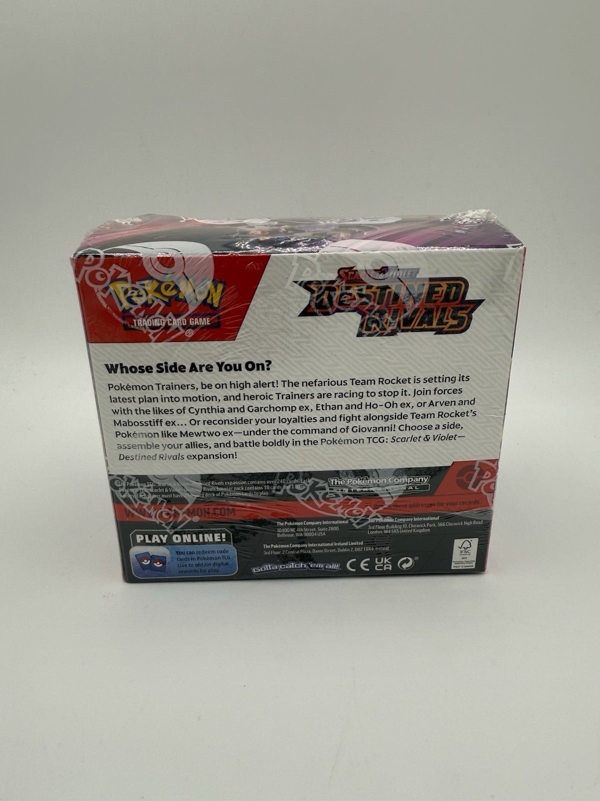 Pokémon TCG Destined Rivals Booster Box - 36 PACKS - SEALED by Sensales | Sensales