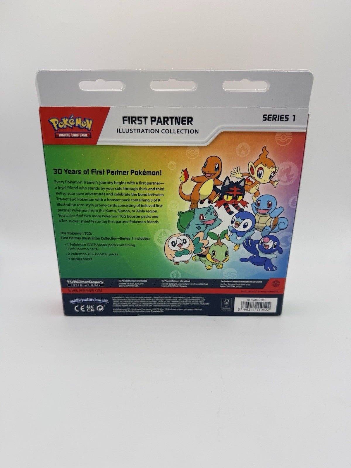 Pokémon TCG: First Partner Illustration Collection: Series 1 by Sensales | Sensales