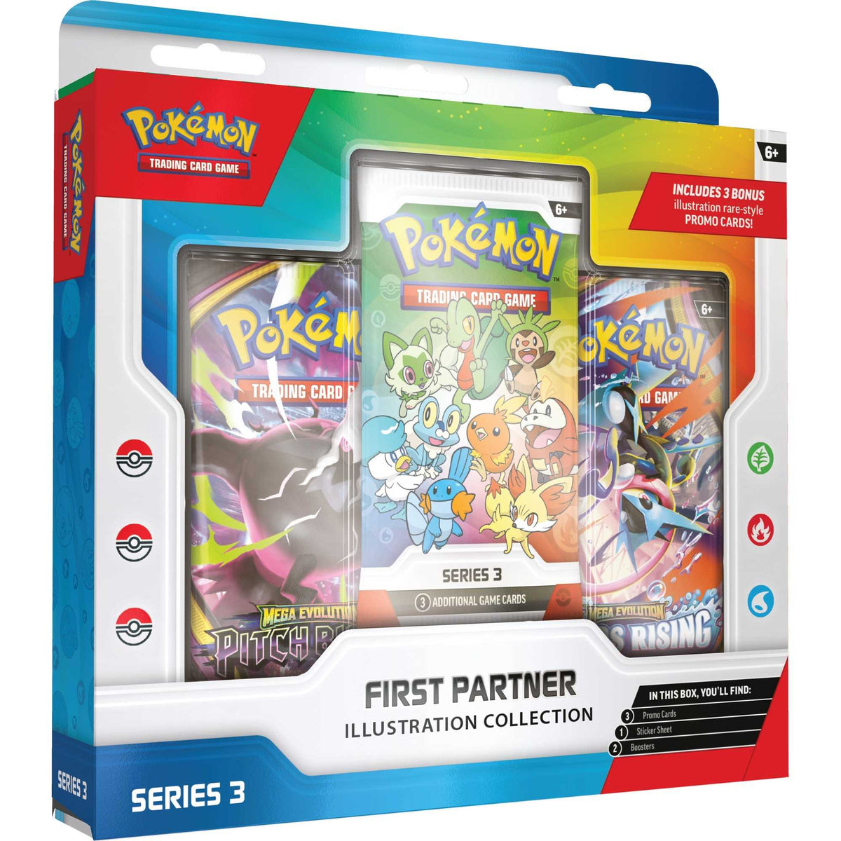 Pokémon TCG: First Partner Illustration Collection - Series 3 by The Pokémon Company Int. | Sensales