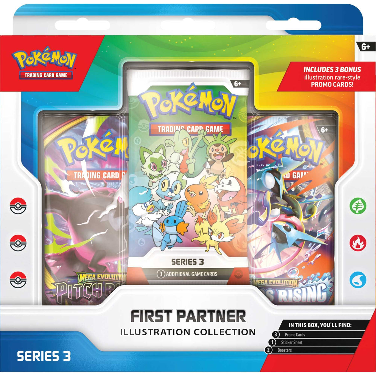 Pokémon TCG: First Partner Illustration Collection - Series 3 by The Pokémon Company Int. | Sensales