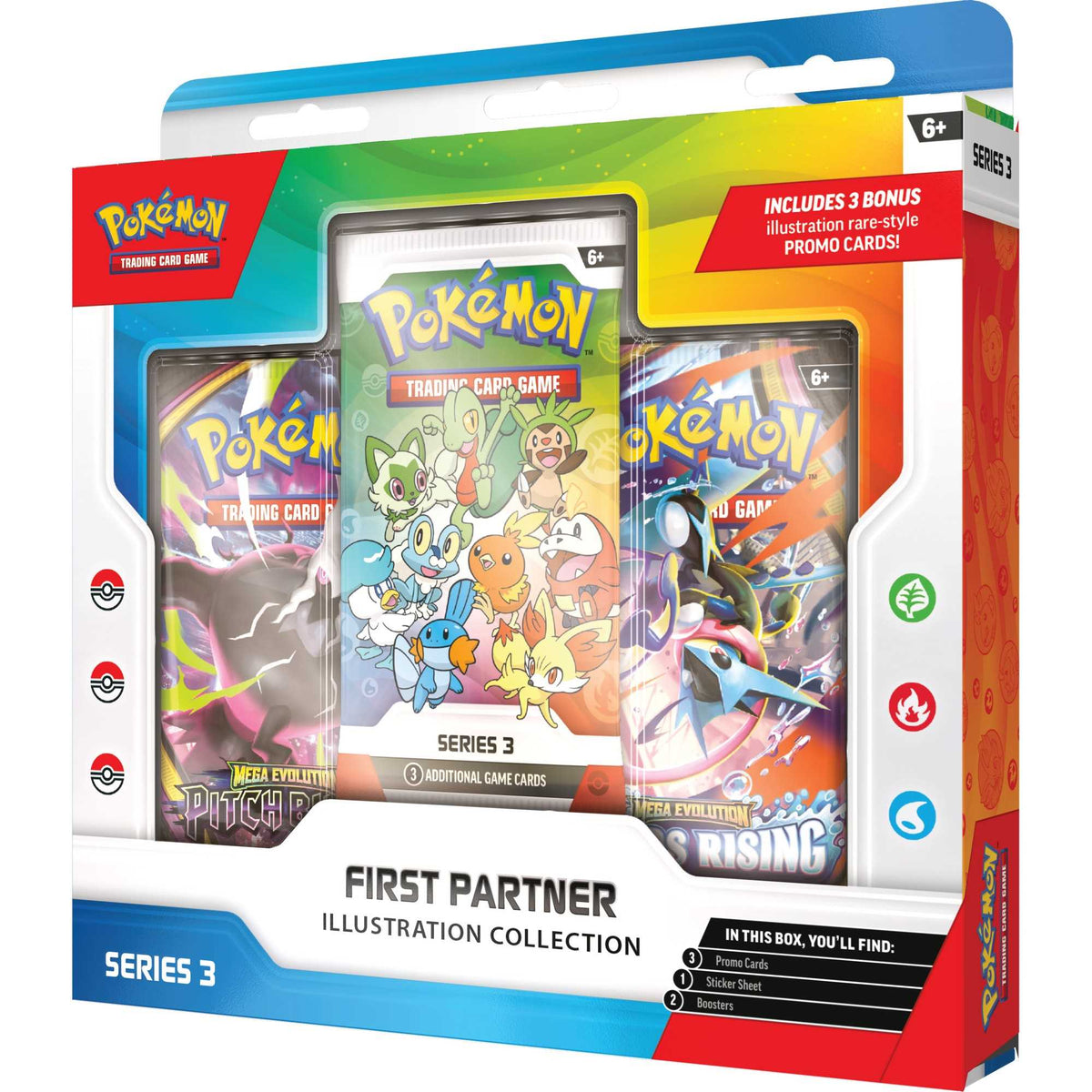 Pokémon TCG: First Partner Illustration Collection - Series 3 by The Pokémon Company Int. | Sensales