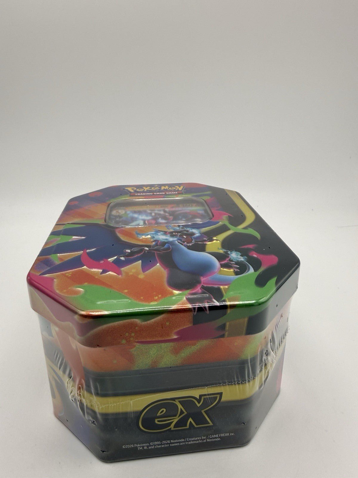 Pokémon TCG: Mega Charizard Tin - X NEW by Sensales | Sensales