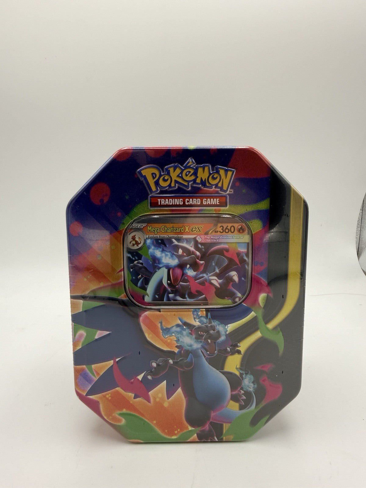 Pokémon TCG: Mega Charizard Tin - X NEW by Sensales | Sensales