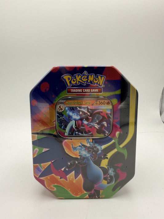 Pokémon TCG: Mega Charizard Tin - X NEW by Sensales | Sensales