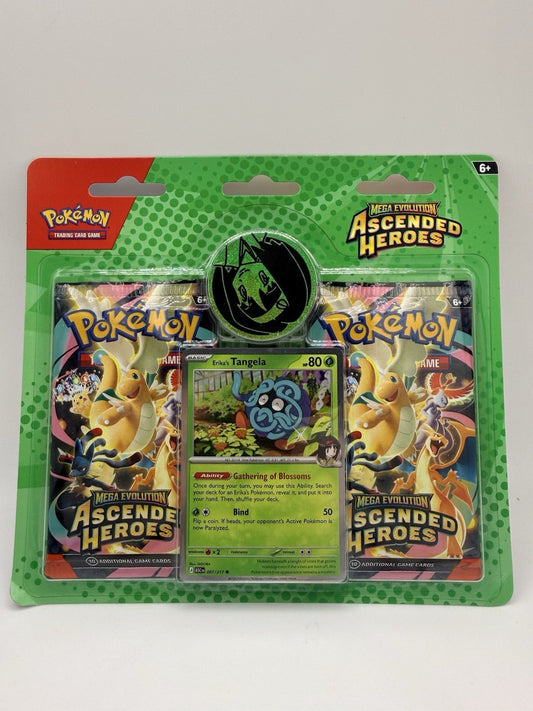 Pokémon TCG Mega Evolution Ascended Heroes Collection Pack - Erika by Pokémon | Sensales