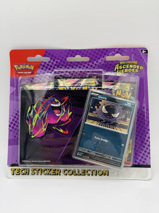 Pokémon TCG Mega Evolution Ascended Heroes Tech Sticker Collection Purple by Sensales | Sensales