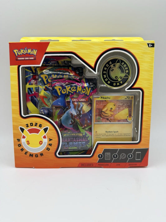 Pokemon TCG Pokemon Day 2026 Collection Box, Brand New & Factory Sealed IN STOCK by Sensales | Sensales