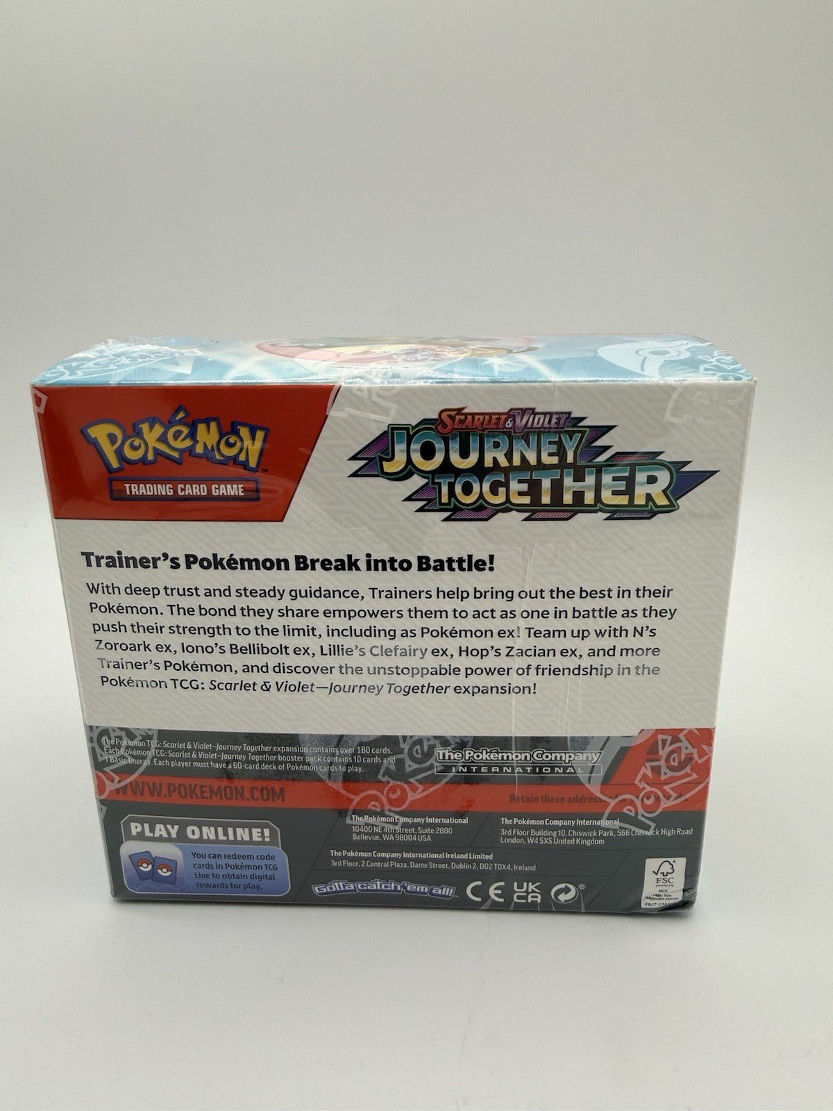 Pokemon TCG Scarlet & Violet Journey Together Booster Box SEALED 36 Packs by Pokémon | Sensales