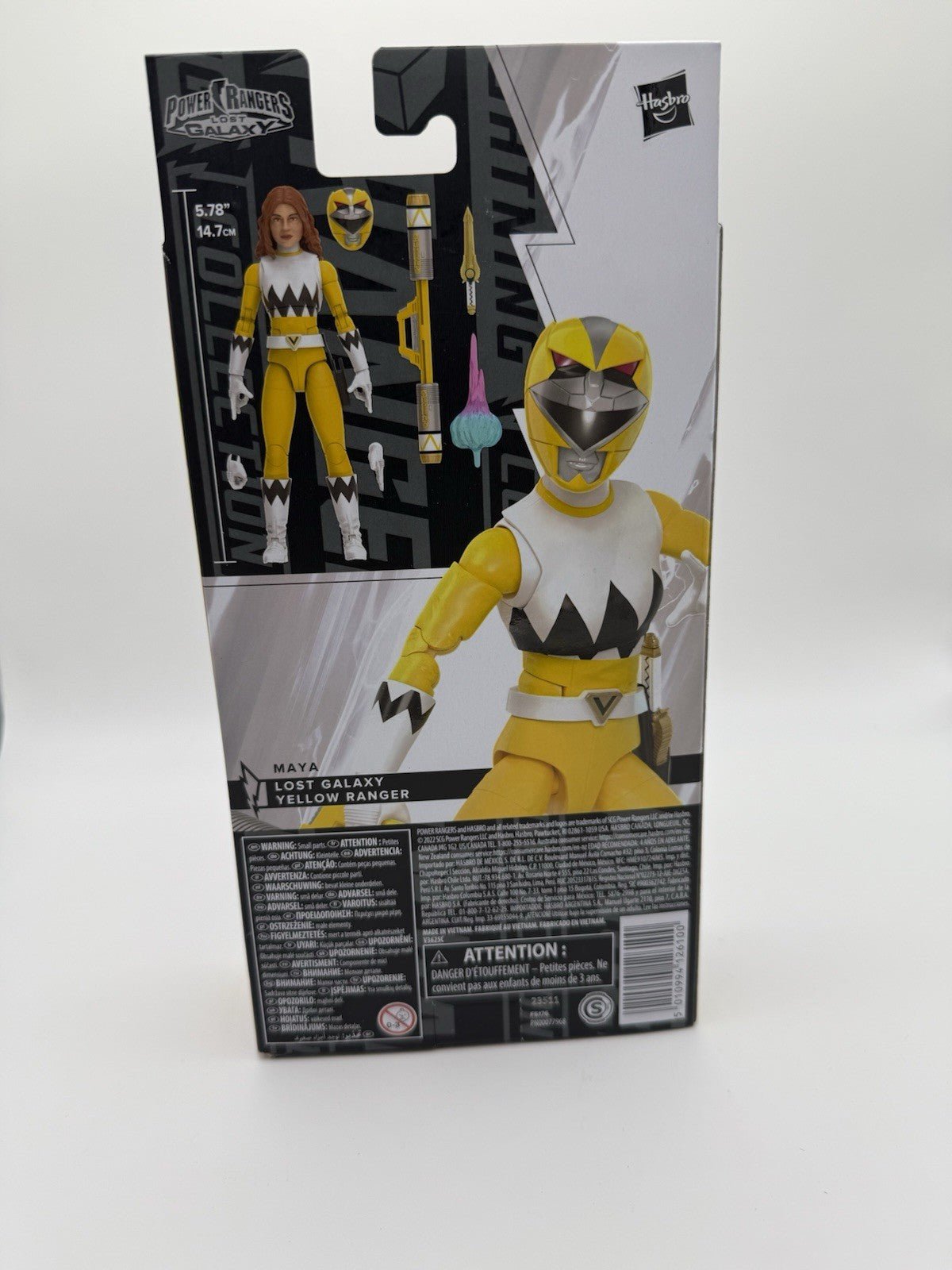 Power Rangers Lightning Lost Galaxy Yellow Ranger – Rare Sealed Exclusive by Hasbro | Sensales