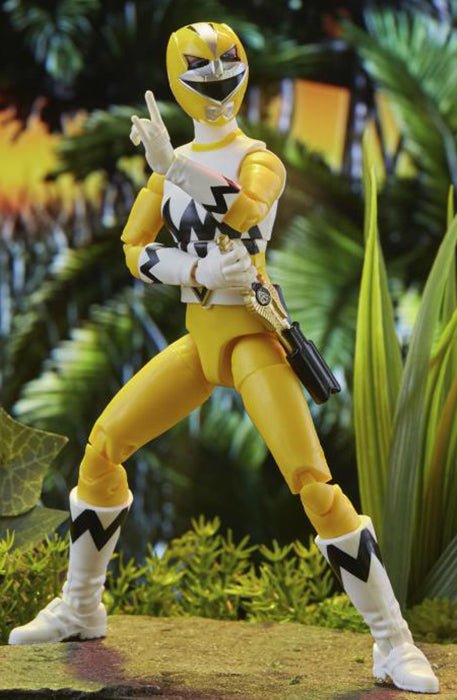 Power Rangers Lost Galaxy Lightning Collection Yellow Ranger Action Figure by Hasbro | Sensales
