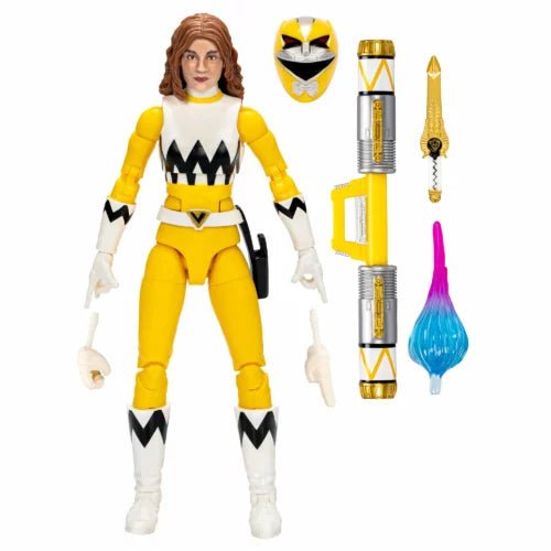 Power Rangers Lost Galaxy Lightning Collection Yellow Ranger Action Figure by Hasbro | Sensales