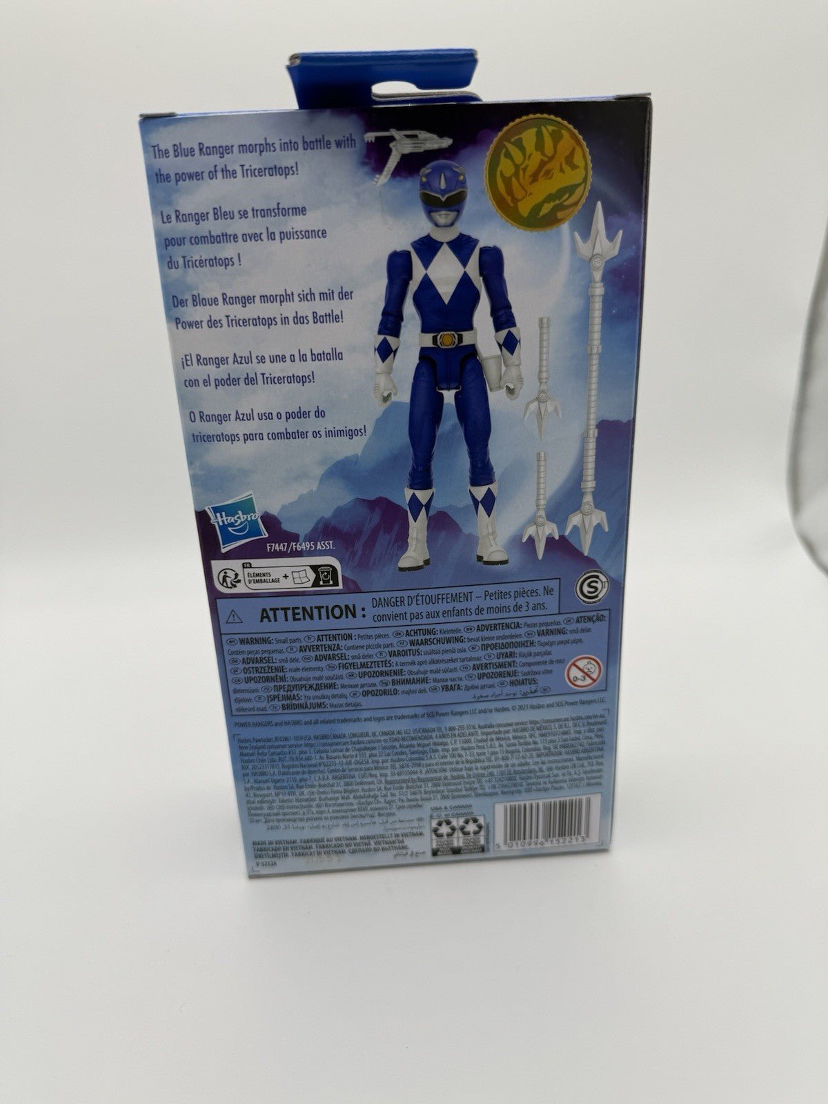 Power Rangers Mighty Morphin 6 Inch Action Figure VHS Exclusive - Blue Ranger by Hasbro | Sensales