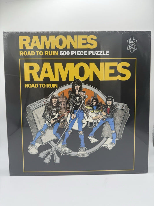 Ramones Road to Ruin 500 piece jigsaw puzzle 410mm x 410mm (ze) by Zee | Sensales