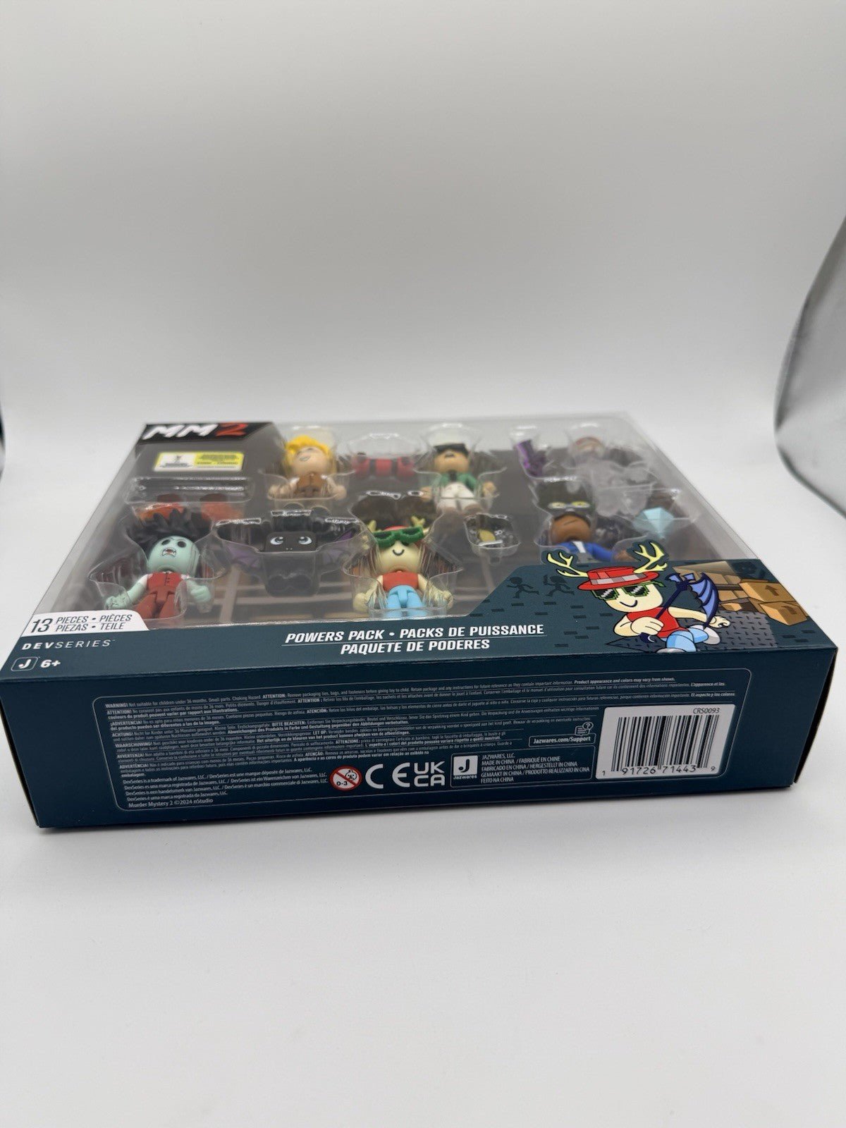 Roblox Murder Mystery 2 Mm2 Powers Pack Six 2.75 Inch Figures With Virtual Code by DevSeries | Sensales