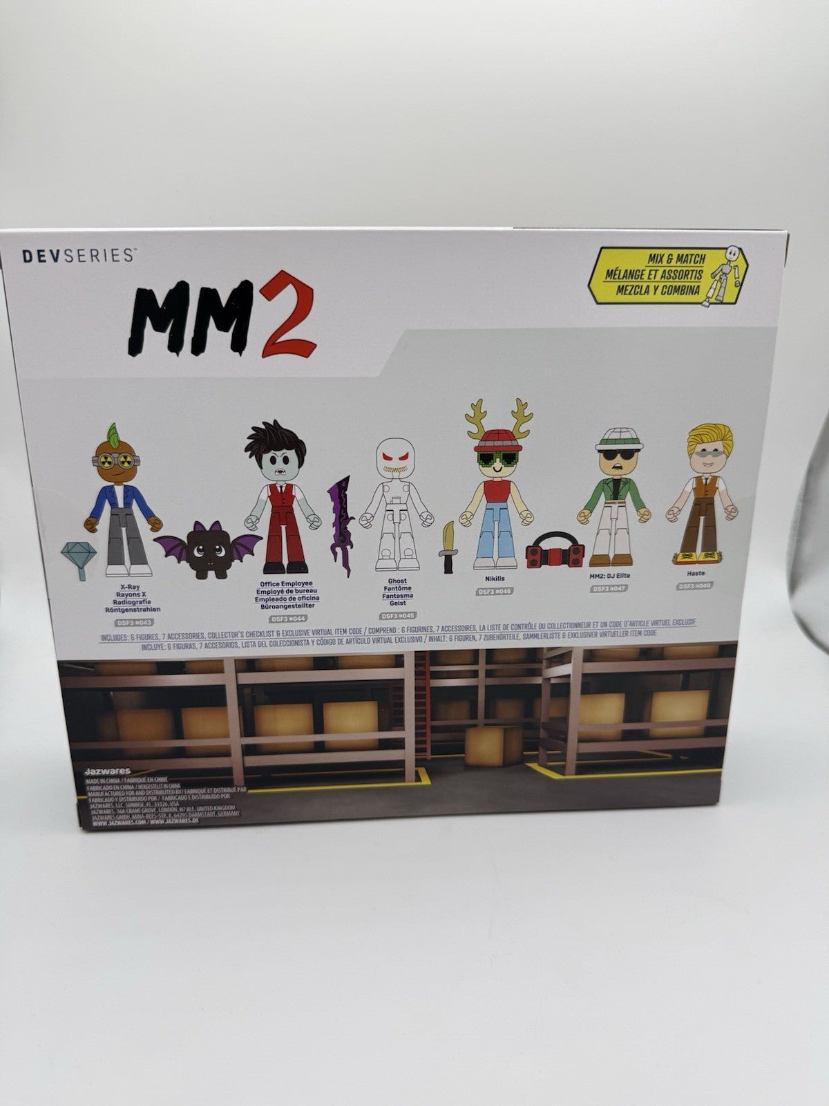 Roblox Murder Mystery 2 Mm2 Powers Pack Six 2.75 Inch Figures With Virtual Code by DevSeries | Sensales