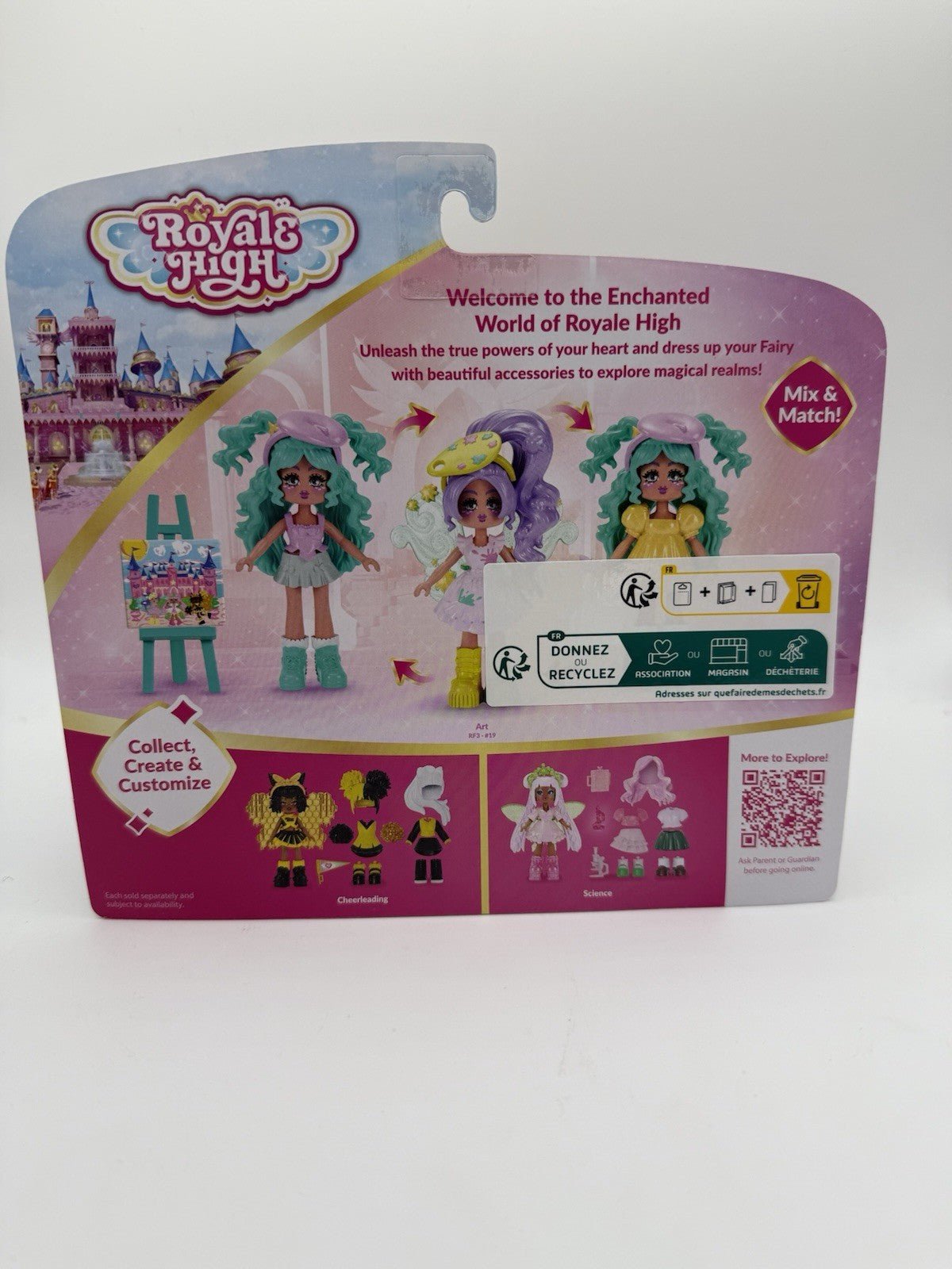 Royale High 3” School Spirit Fashion Pack: Art. with Code by Royale High | Sensales