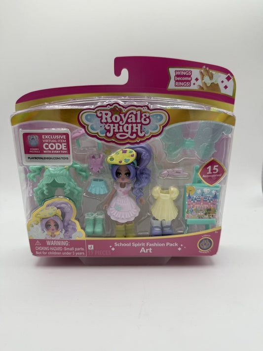 Royale High 3” School Spirit Fashion Pack: Art. with Code by Royale High | Sensales