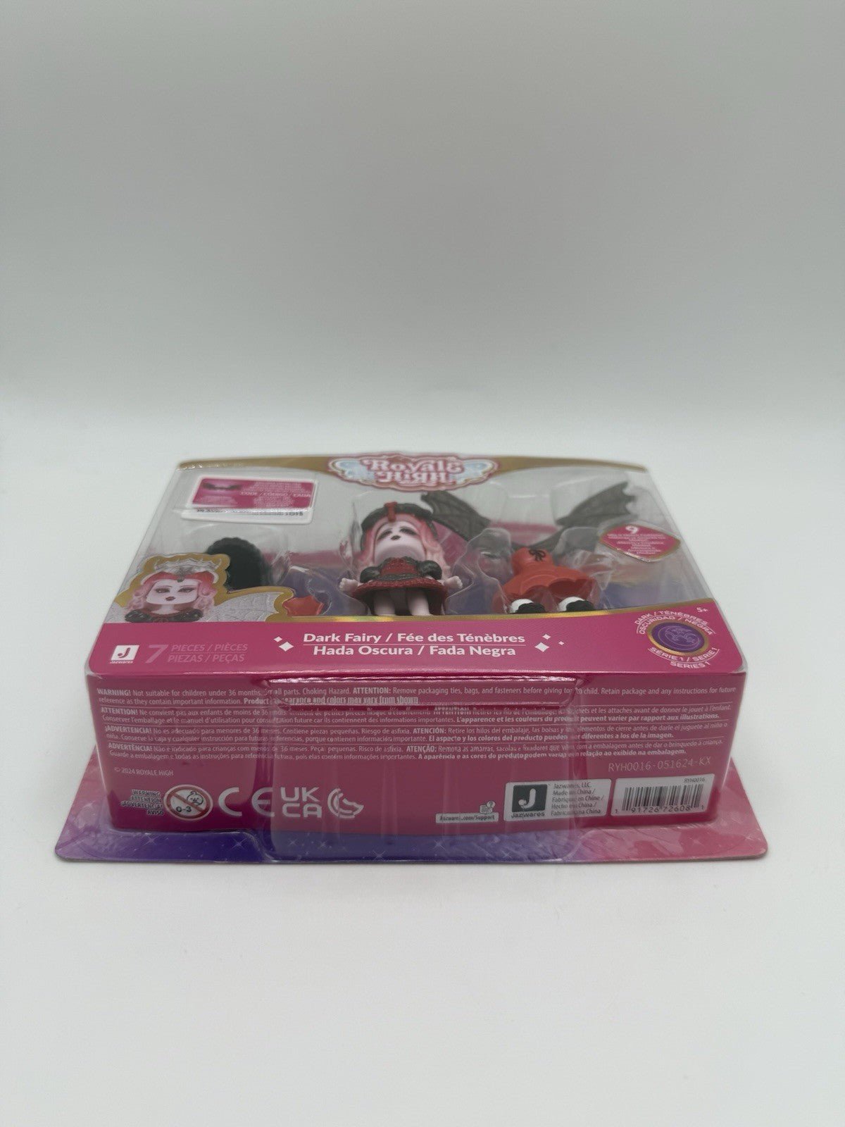 Royale High Dark Fairy Figure Doll Series 1 With Code by Royale High | Sensales