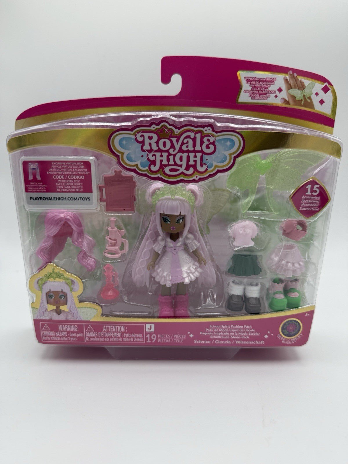 Royale High School Spirit Fashion Pack Science Series 1 With Code by Roblox | Sensales