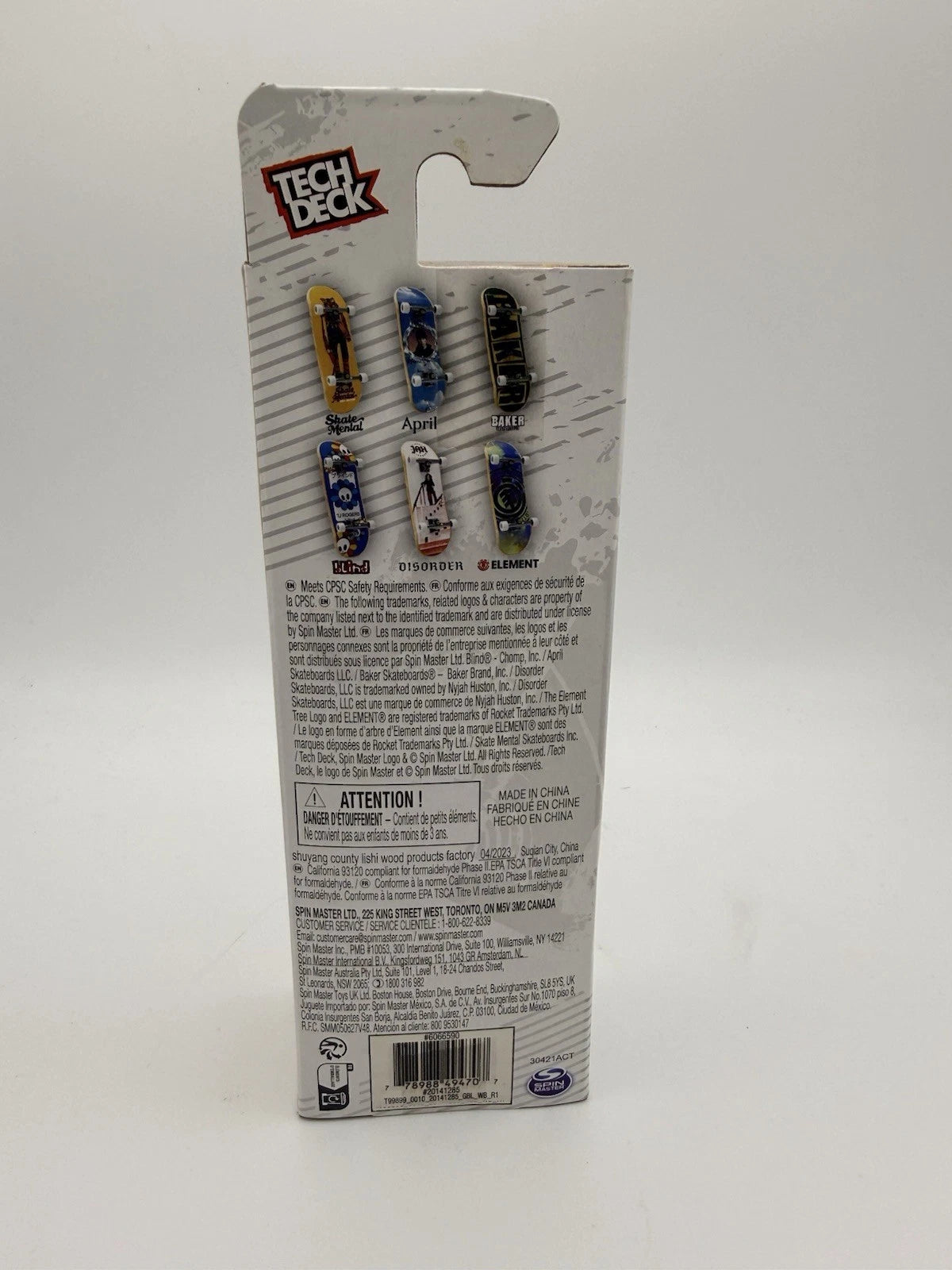 Tech Deck Performance Series Wood Finger Board - BLIND - TJ Rogers