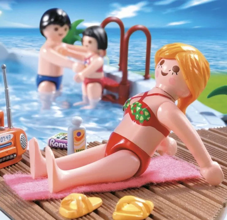 Playmobil 4858 Pool with Water Slide