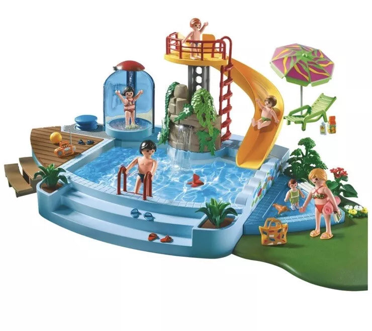 Playmobil 4858 Pool with Water Slide