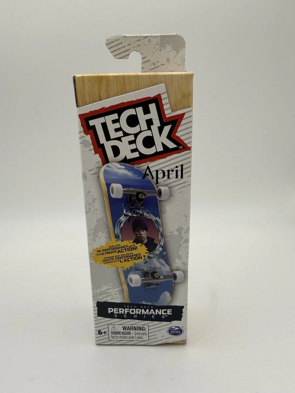 Tech Deck Performance Series Wood Finger Board - APRIL -