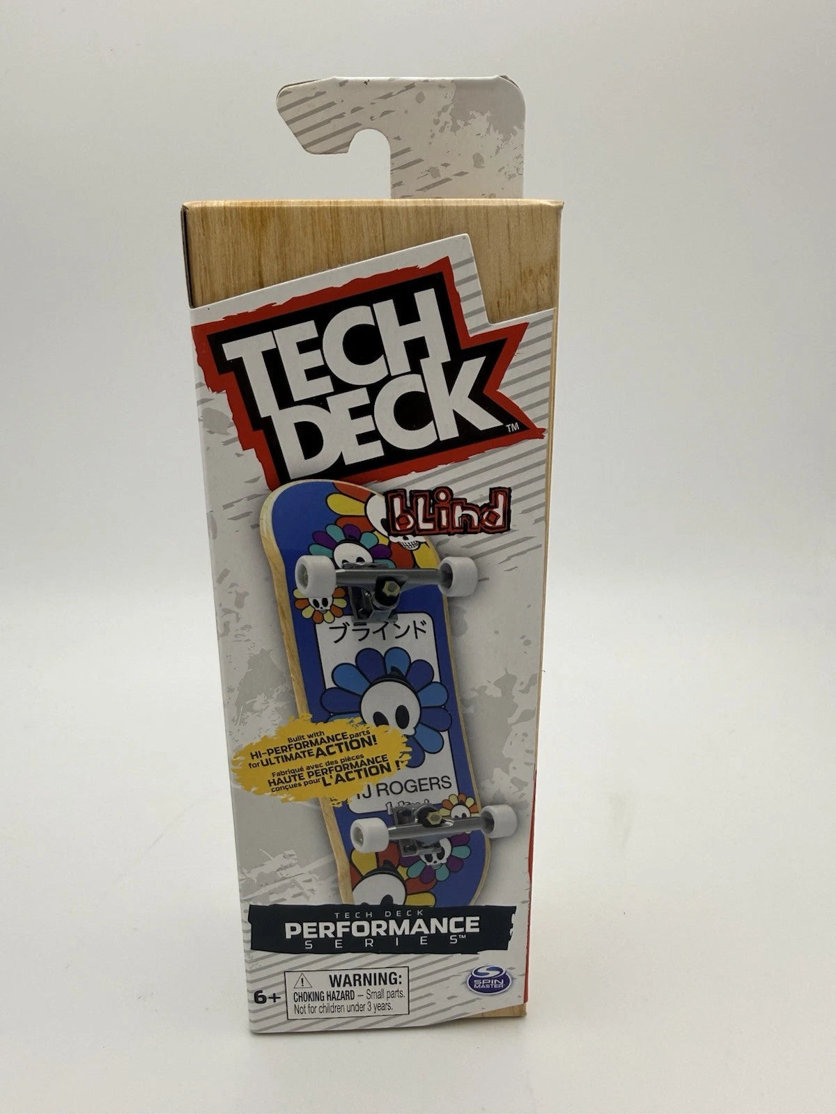 Tech Deck Performance Series Wood Finger Board - BLIND - TJ Rogers
