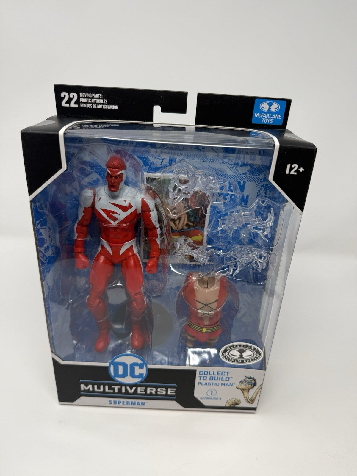 Superman JLA Platinum Edition box angle 2