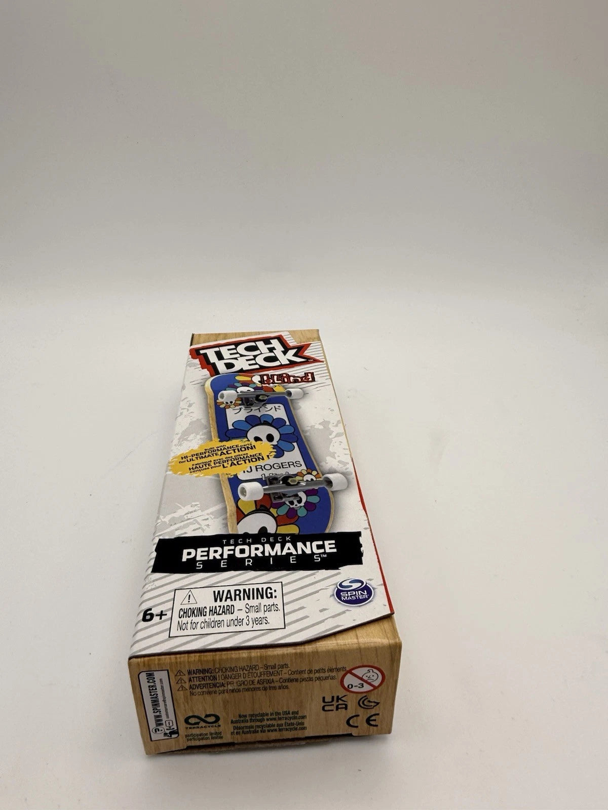 Tech Deck Performance Series Wood Finger Board - BLIND - TJ Rogers
