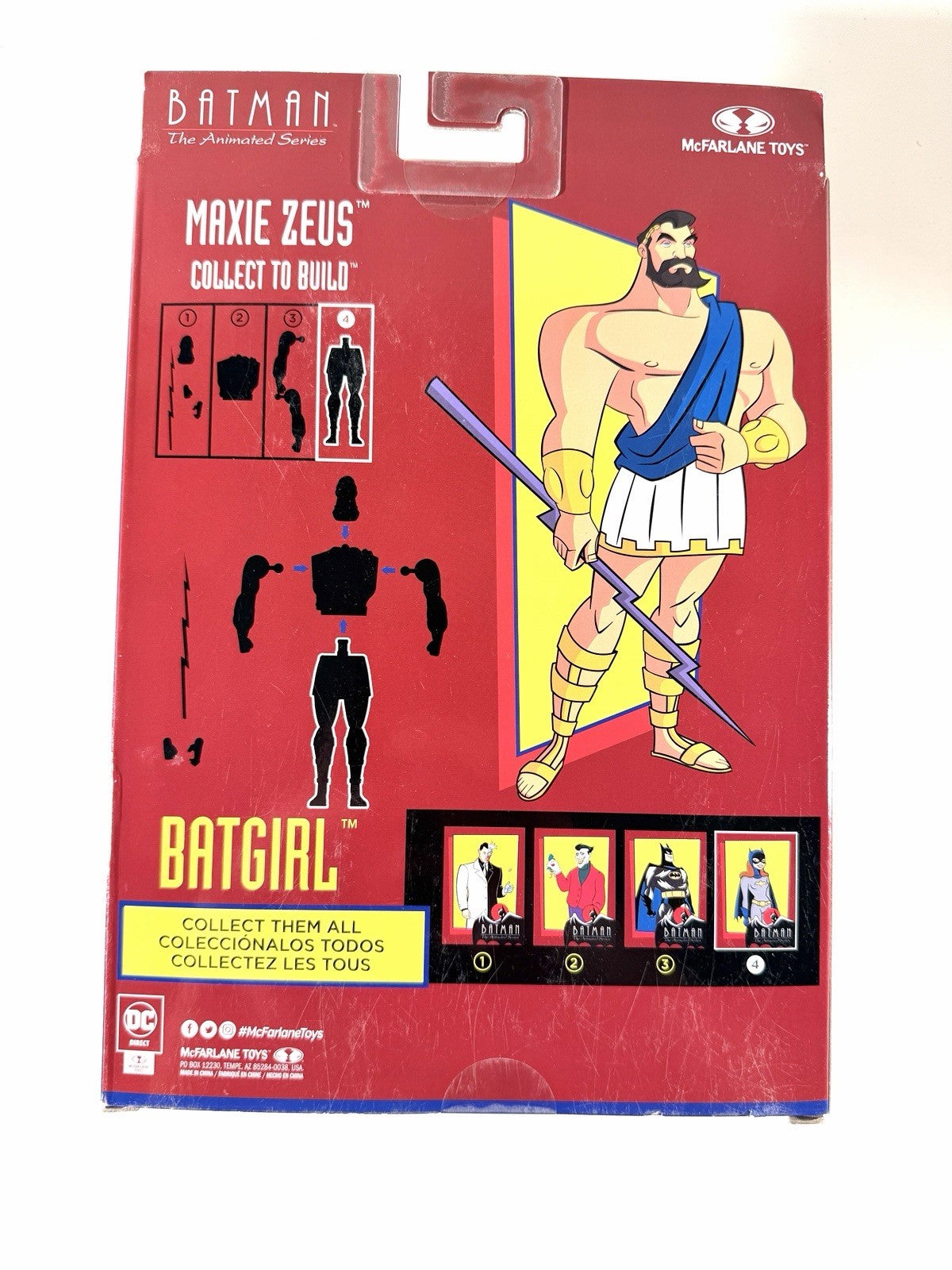 Batgirl Batman Animated Series box angle 2