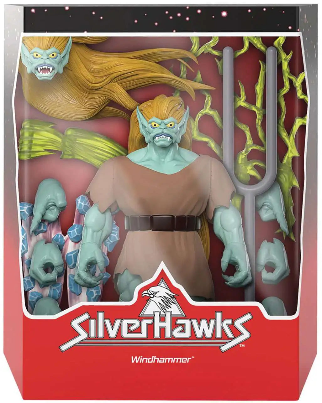 Super7 SilverHawks ULTIMATES! Windhammer action figure