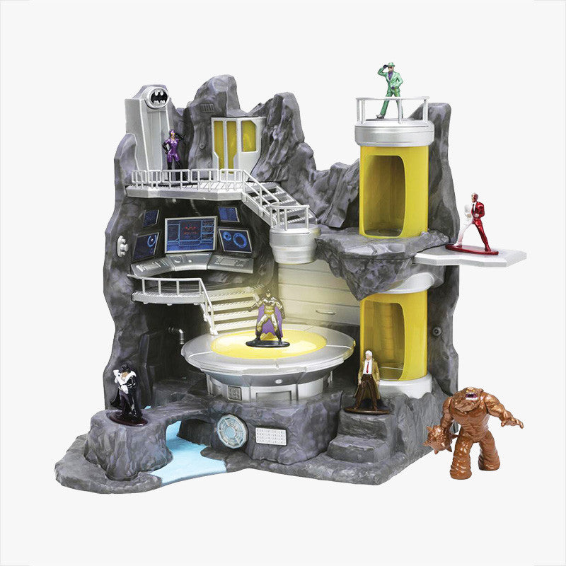 Jada Toys DC Comics Batman Batcave Nano Scene Playset