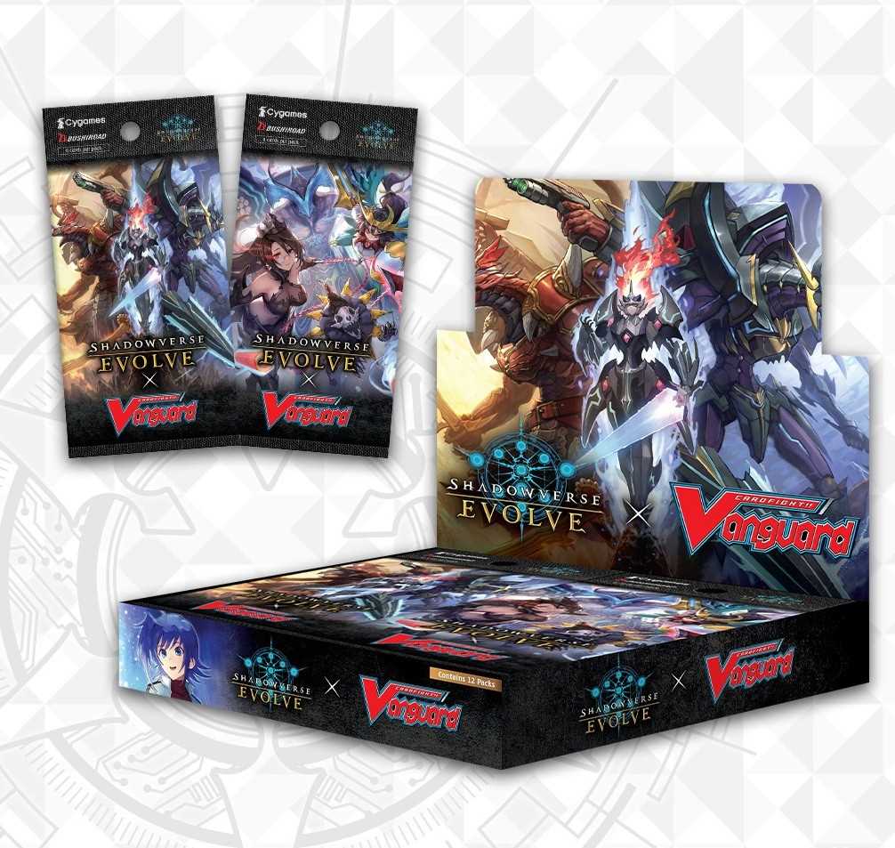 Shadowverse: Evolve x Cardfight!! Vanguard - Crossover Set (12 Packs) by Bushiroad | Sensales