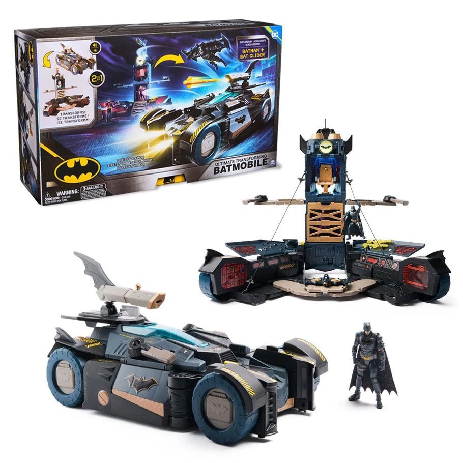 Spin Master DC Batman Ultimate Transforming Batmobile Playset 2-in-1 by Spin Master | Sensales