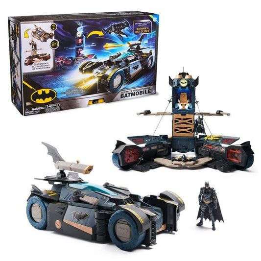 Spin Master DC Batman Ultimate Transforming Batmobile Playset 2-in-1 by Spin Master | Sensales