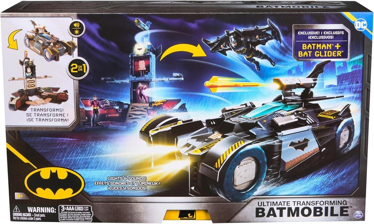 Spin Master DC Batman Ultimate Transforming Batmobile Playset 2-in-1 by Spin Master | Sensales