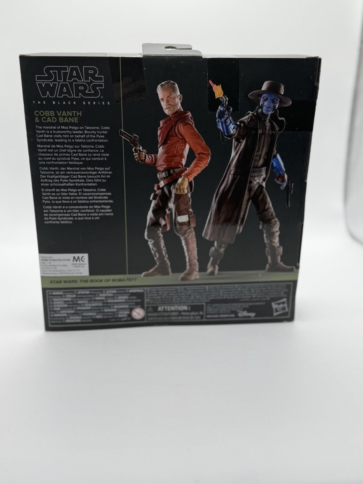 Star Wars Black Series 6 Inch Action Figure 2 - Pack Cobb Vanth & Cad Bane by Star Wars | Sensales