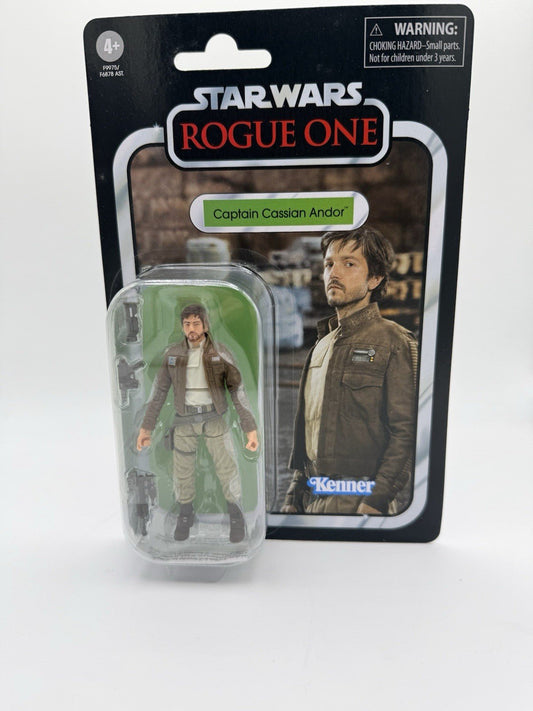 Star Wars - The Vintage Collection Captain Cassian Andor 3.75 Inch Action Figure by Sensales | Sensales