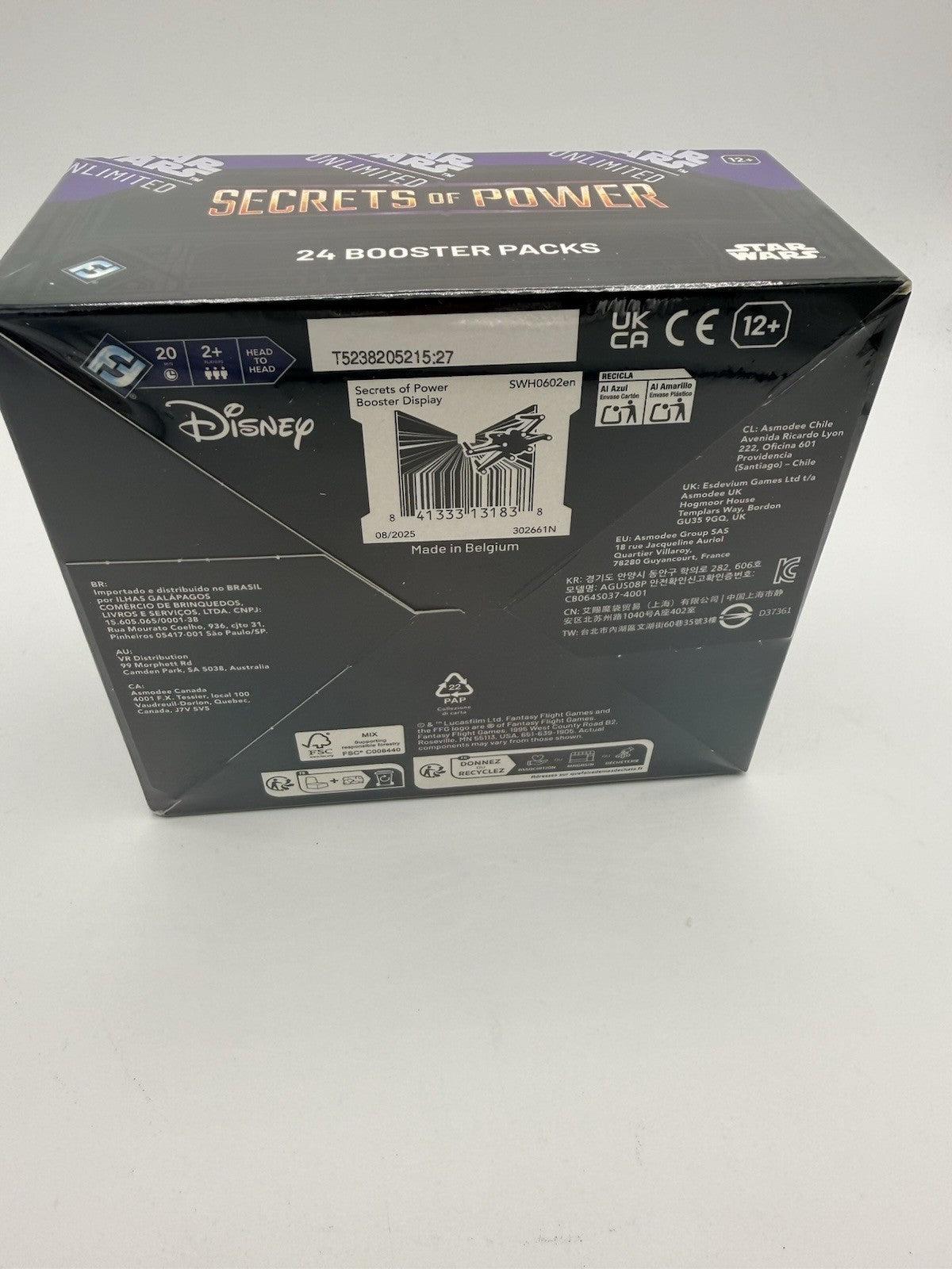 Star Wars: Unlimited - Secrets of Power Booster Display Box (24 Packs) by Sensales | Sensales