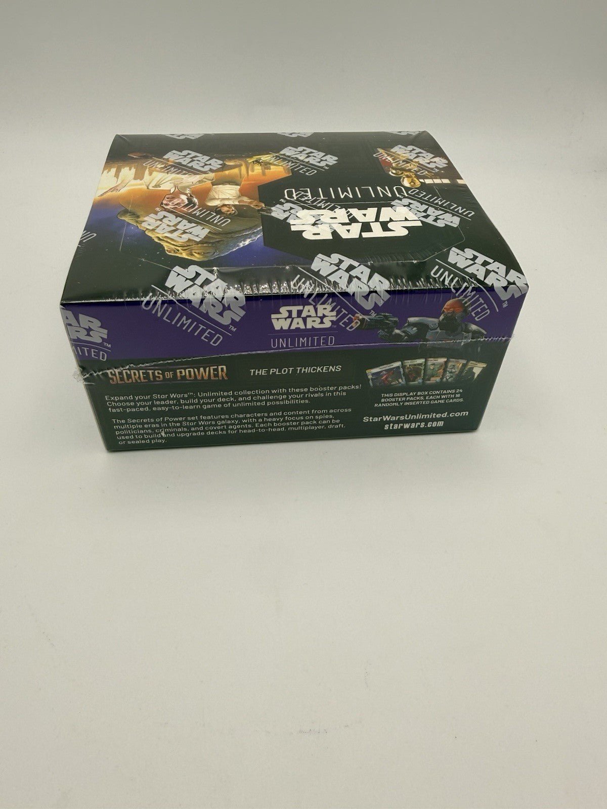 Star Wars: Unlimited - Secrets of Power Booster Display Box (24 Packs) by Sensales | Sensales