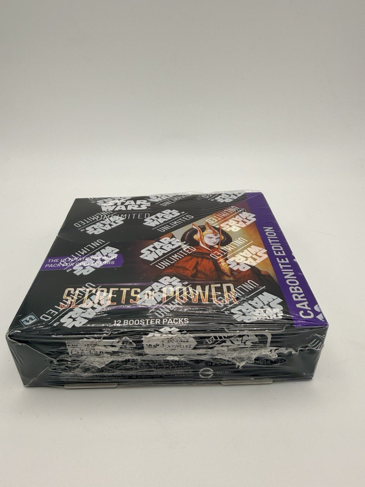 Star Wars: Unlimited - Secrets of Power Carbonite Booster Display (12 Packs) by Sensales | Sensales