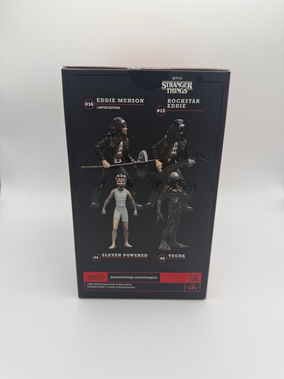 Stranger Things Hellfire Eddie 17 Weta Workshop Mini Epics Limited Edition by WETA WORKSHOP | Sensales